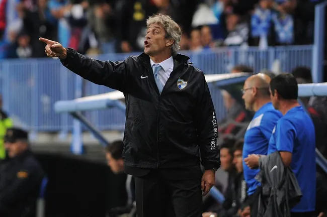 La historia de Málaga con Manuel Pellegrini terminó de muy buena manera. Foto: Gonzalo Arroyo Moreno/Getty Images.