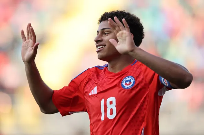 Juan Francisco Rossel, una de las principales figuras de Chile para el Mundial Sub 20, es representado por Vibra, la agencia de Fernando Felicevich. | Foto: Photosport.