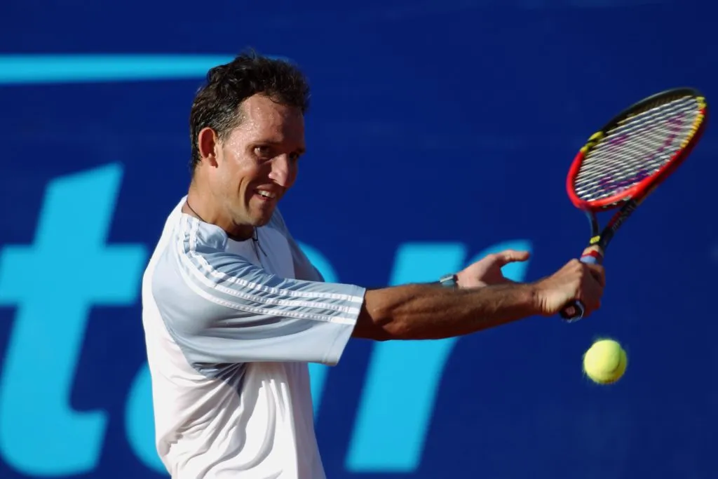 David Sánchez dio el golpe ante el Chino Ríos en Viña 2003. (Photo by Matthew Stockman/Getty Images)