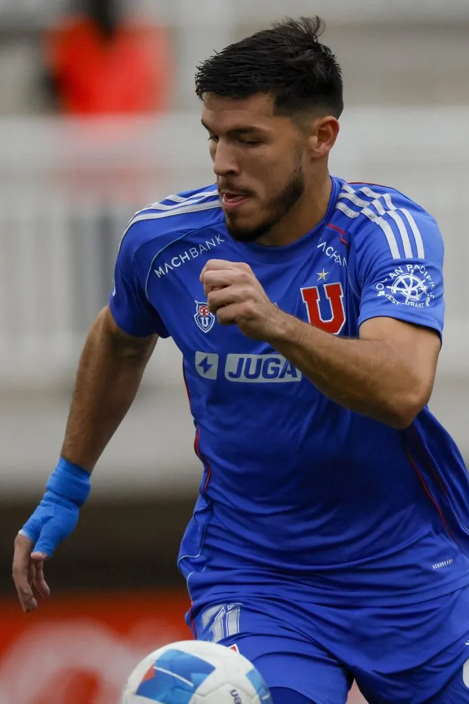 Bianneider Tamayo apenas suma minutos oficiales en el primer equipo de Universidad de Chile en la Copa Chile. Foto: Andres Pina/Photosport