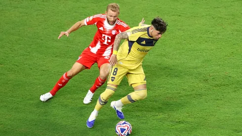 El primer tiempo de Boca Juniors y Carlos Palacios ante Bayern Múnich ha sido para el olvido.