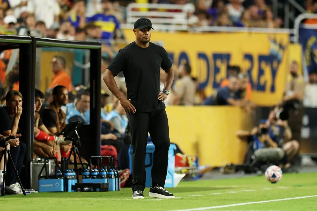 Vincent Kompany tuvo buenas palabras para Boca Juniors tras vencerlos por 2-1 en el Mundial de Clubes. | Foto: Getty Images.