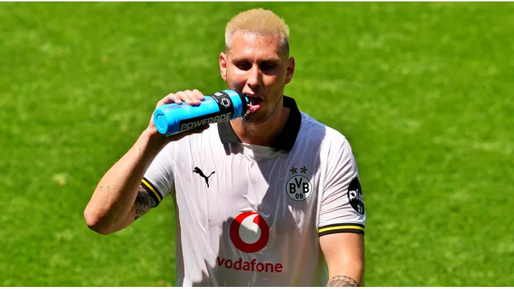 El calor le pasó la cuenta a los jugadores del Borussia Dortmund.