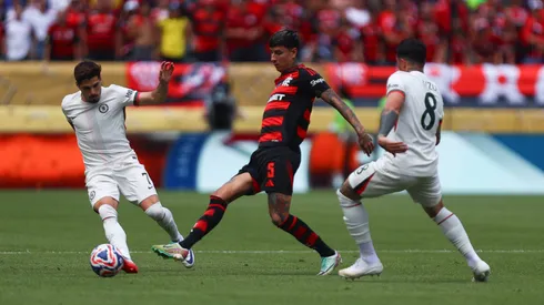 Erick Pulgar fue pilar en el triunfazo del Flamengo ante Chelsea en el Mundial de Clubes.