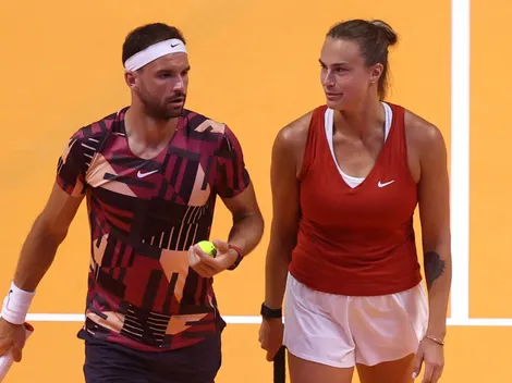 Sabalenka revela que un ex Top 3 le "rogó" para jugar dobles mixtos