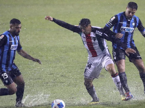 Bajo torrencial lluvia: Huachipato y Palestino repartieron puntos