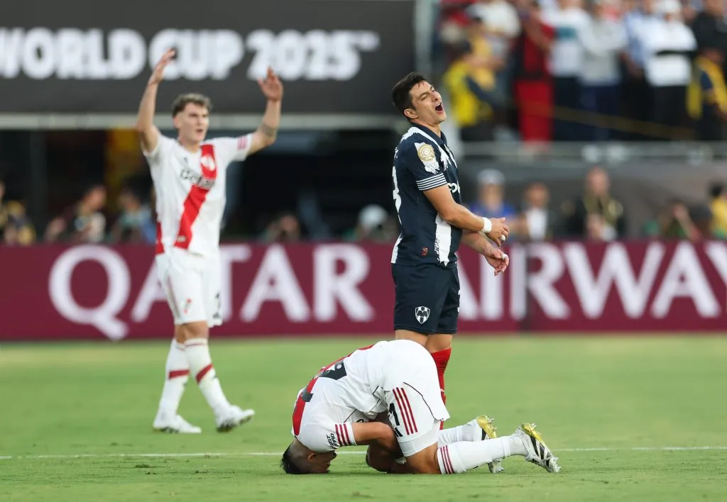 River Plate sigue sin convencer tras Monterrey y tendrá que jugarse la clasificación ante Inter de Milán. Foto: Getty Images.
