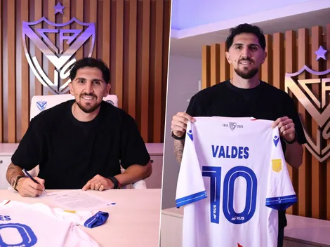 Diego Valdés es presentado en Vélez pese a un gran problema