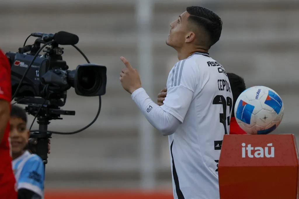 Lucas Cepeda sabe que pueden ser sus últimos partidos en Colo Colo. (Andres Pina/Photosport).
