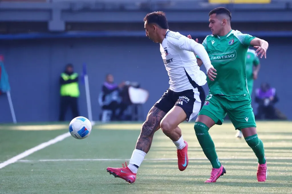 Javier Correa, uno de los que suena para emigrar de Colo Colo. (Jonnathan Oyarzun/Photosport).