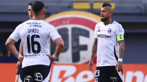 Arturo Vidal se refirió al arbitraje.