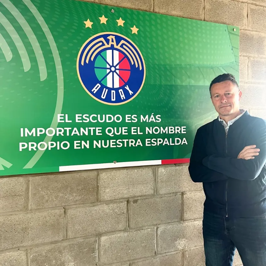 Christian Bassedas, el director deportivo de Audax Italiano. (Foto: Tanoticias).