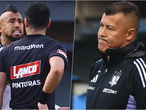 La reacción de Jorge Almirón a la expulsión de Vidal: "Obviamente..."