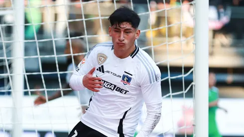 Francisco Marchant anotó el transitorio empate para Colo Colo ante Audax Italiano.