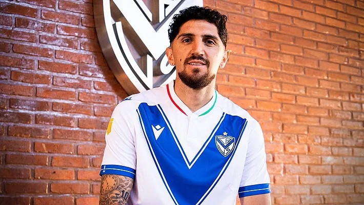 Diego Valdés llegó a Vélez Sarsfield