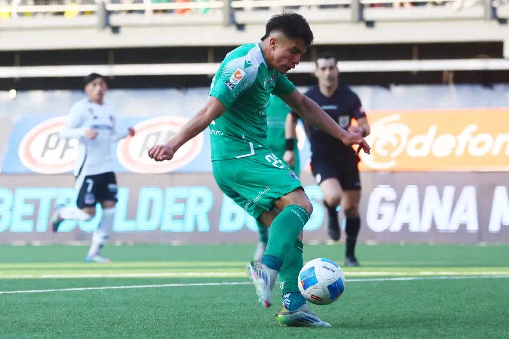 Jorge Espejo fue una de las grandes figuras de Audax Italiano en la victoria sobre Colo Colo. | Foto: Photosport.