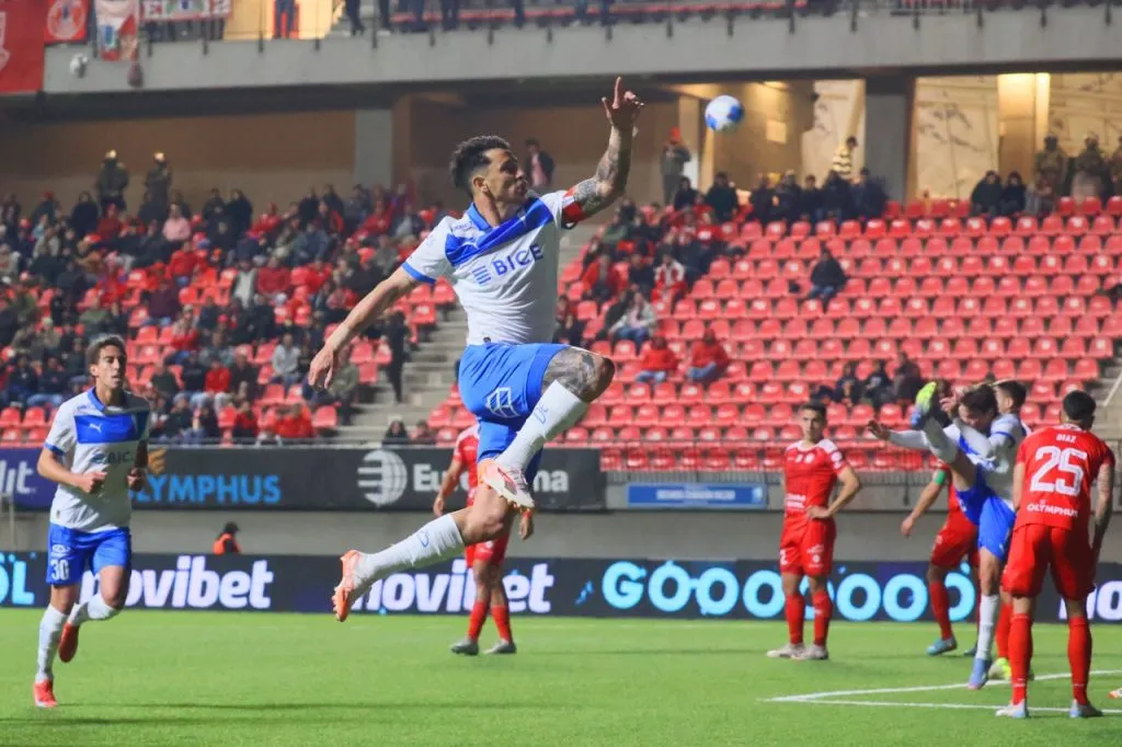 Fernando Zampedri anotó su octavo gol en Liga de Primera 2025 (Photosport)