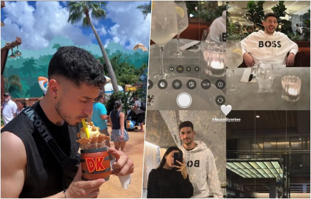 Nicolás Fernández disfruta en Estados Unidos y Lucas Di Yorio en Uruguay.