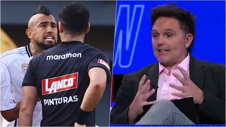 Rafael Olarra criticó al "infantil" Arturo Vidal