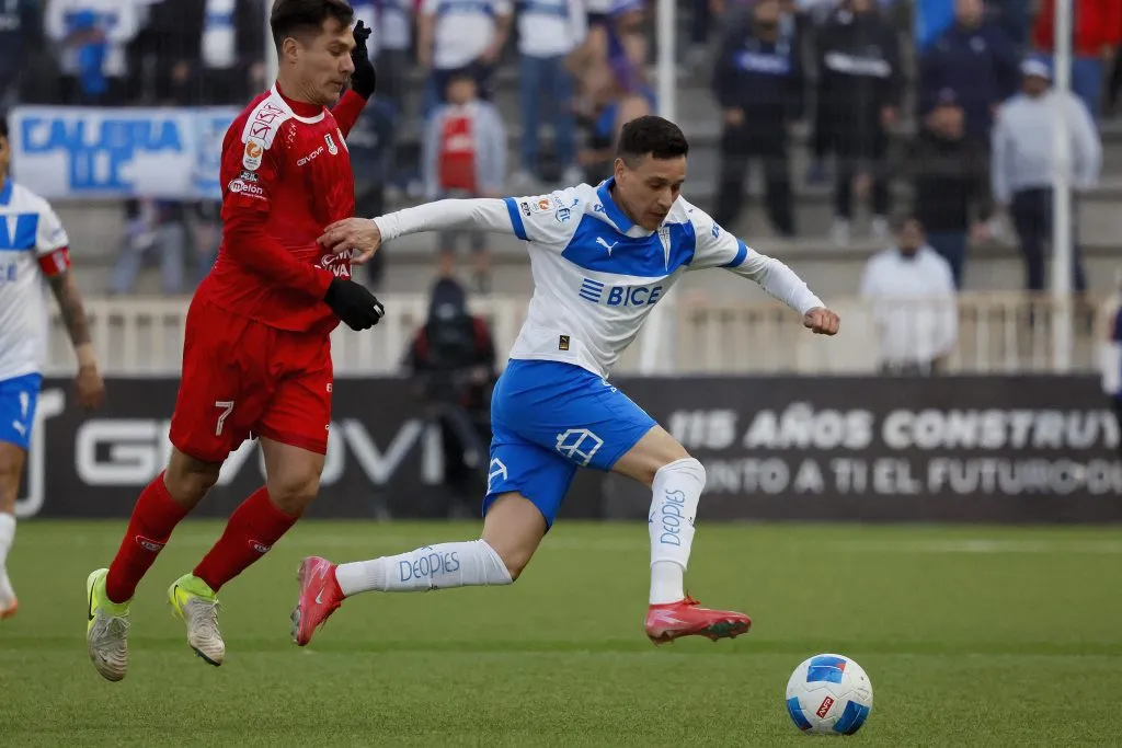 Fernando Zuqui quedará varios meses descartado en Universidad Católica por lesión. | Foto: Photosport.
