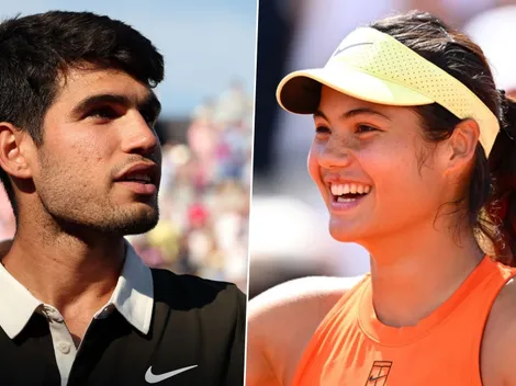 El gesto entre Alcaraz y Raducanu que encendió rumores de romance