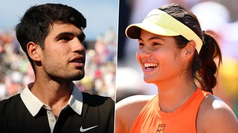 Carlos Alcaraz y Emma Raducanu