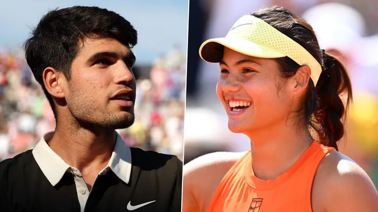 Carlos Alcaraz y Emma Raducanu