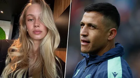 El jugador chileno tendría un romance con modelo rusa.