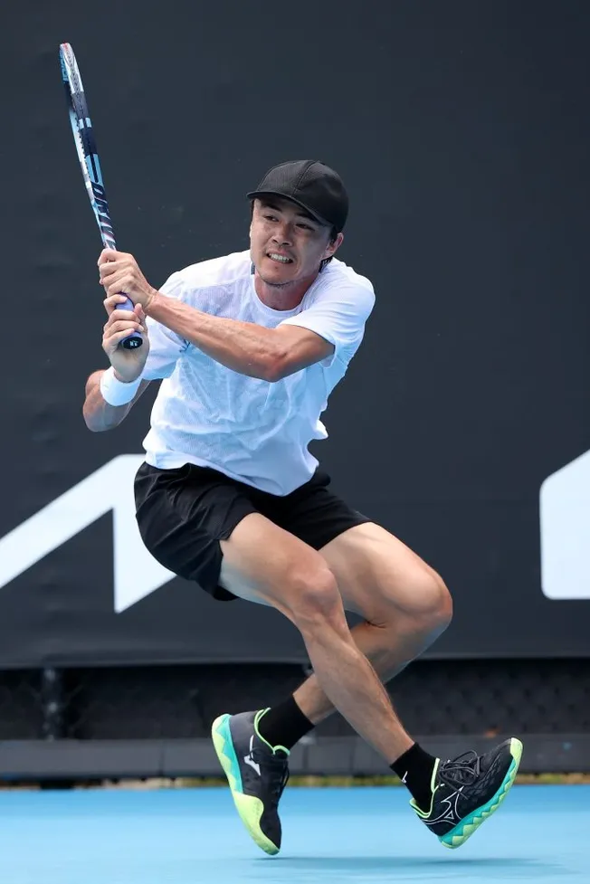 Taro Daniel en el Australian Open 2025 (Getty Images).