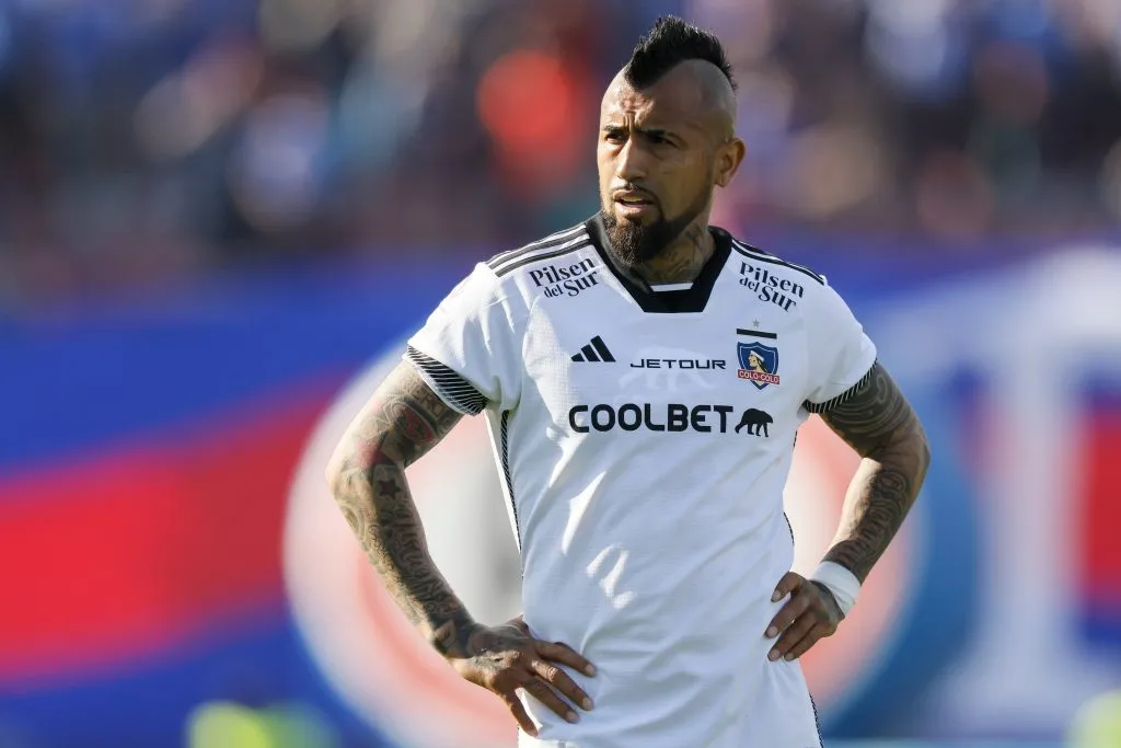 Arturo Vidal se pierde los duelos ante la UC y el Superclásico. Foto: Andres Pina/Photosport