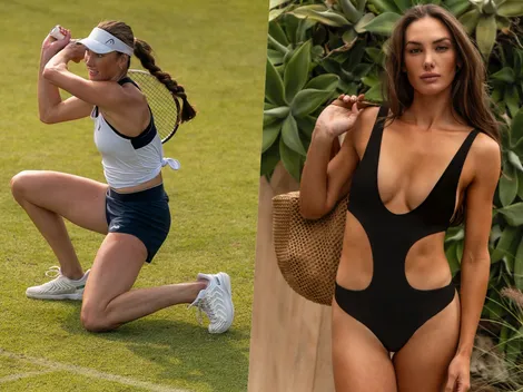 Tenista - Modelo revoluciona Wimbledon: venció a favorita del torneo