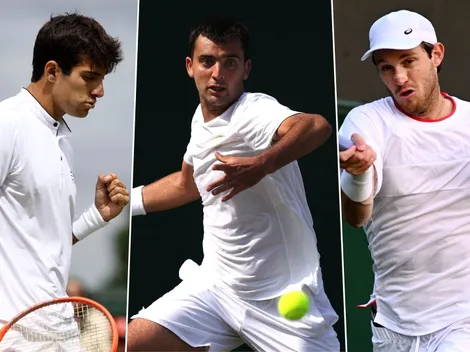 La suma que acumulan Jarry, Garin y Barrios a un paso de Wimbledon