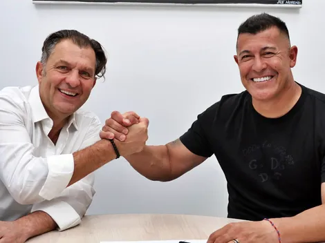 La señal de reconciliación entre Mosa y Almirón en Colo Colo