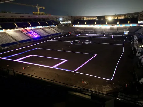 Espectacular: la Católica le prendió la luz a su nuevo estadio