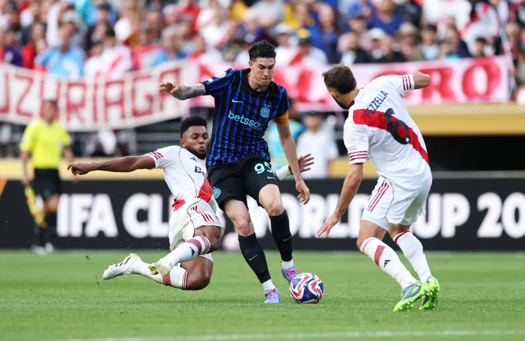 Inter de Milán le ganó a River Plate y Gallardo lamentó lo ocurrido en las pantallas