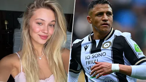 Rumoreada polola de Alexis se despide de Chile.