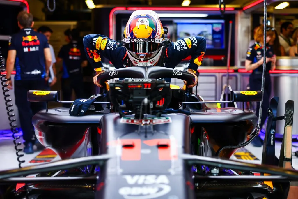 Sergio Pérez llegó a lugares destacados de Red Bull Racing, hasta la temporada anterior. Foto: Mark Thompson/Getty Images.