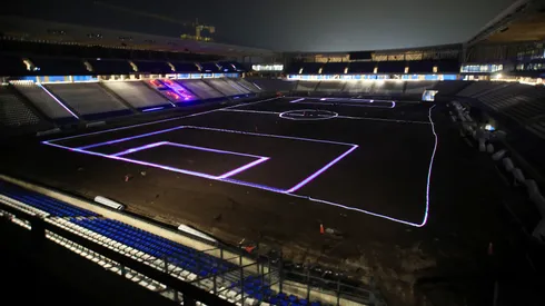 Claro Arena, la nueva casa de Católica, está cerca de inaugurarse.