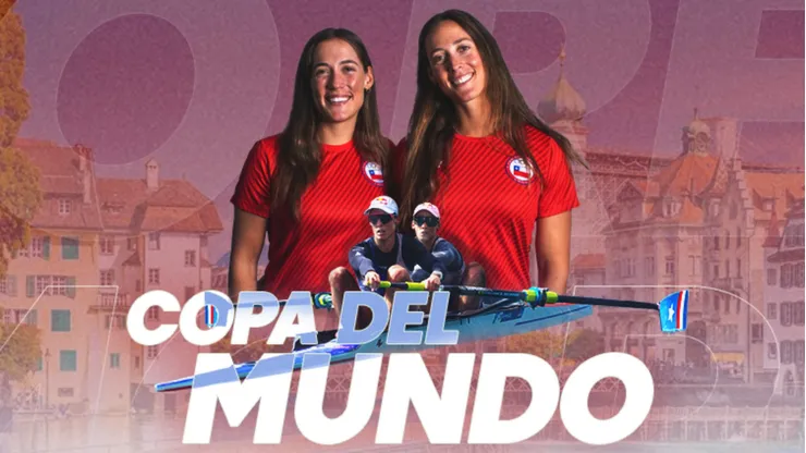 Copa Mundial de Remo de Lucerna con las hermanas Abraham