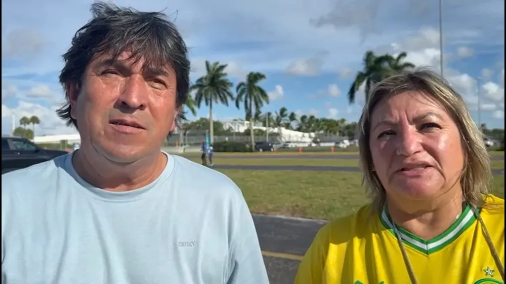 Los padres de Marcelo Allende, Misael y Cecilia