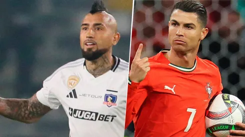 Vidal es el mejor pagado en Chile, mientras que CR7 lo es en todo el planeta fútbol