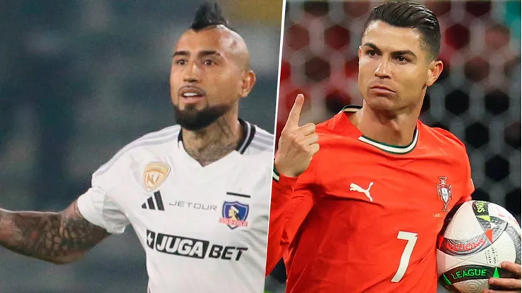 Vidal es el mejor pagado en Chile, mientras que CR7 lo es en todo el planeta fútbol