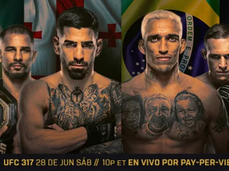 Horario y por dónde ver UFC 317