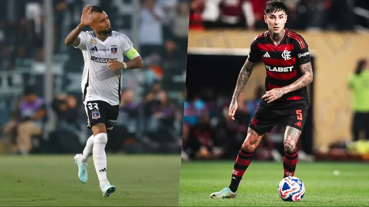 Arturo Vidal y Erick Pulgar fueron compañeros en Flamengo.