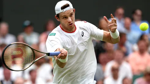 Nicolás Jarry debutará este lunes en el cuadro principal de Wimbledon.