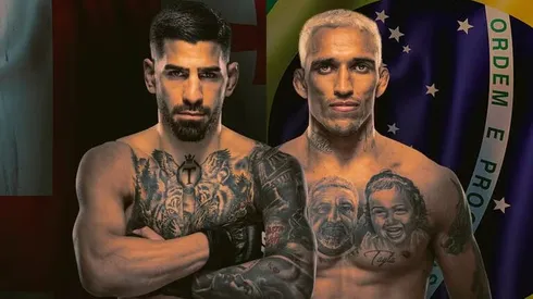 Ilia Topuria y Charles Oliveira se miden por el título vacante de la división ligero.