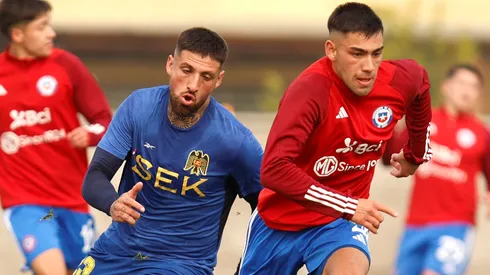 La Selección Chilena Sub 20 jugó amistoso con Unión Española.