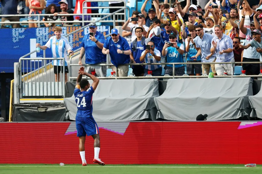 Reece James hizo el gol del encuentro | Getty Images