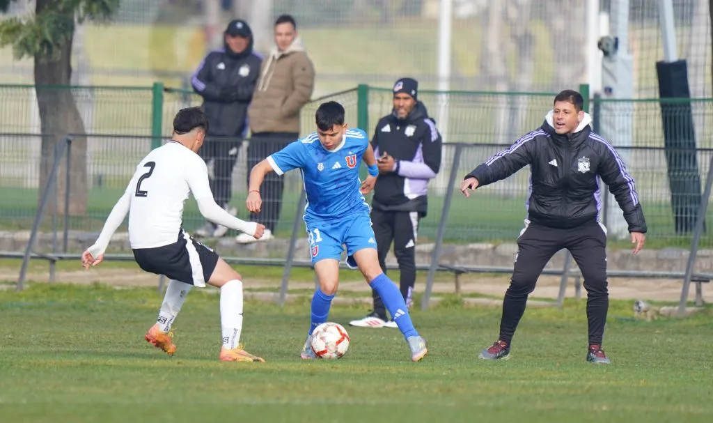 Ignacio Vásquez jugó el Superclásico ante Colo Colo en la Copa Futuro. Foto: Cristián Cona / Emisora Bullanguera.