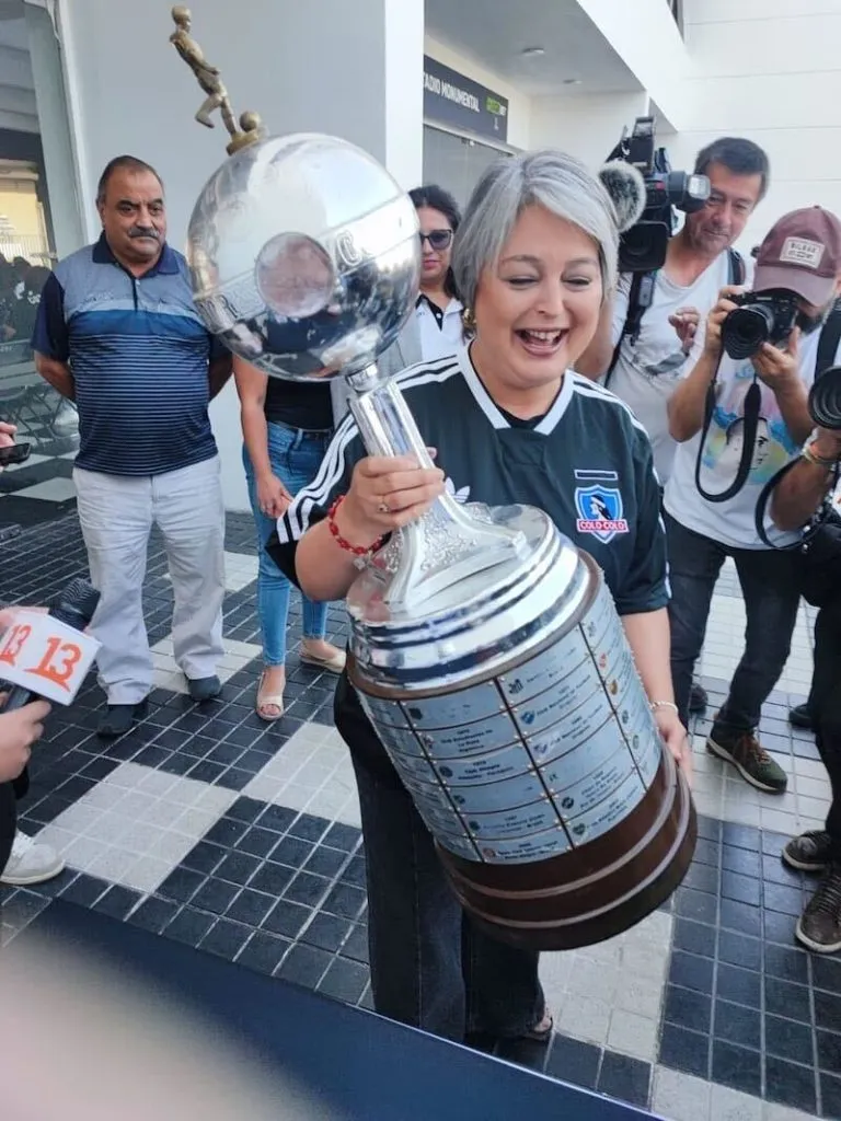 La Libertadores también es la obsesión de Jeanette Jara